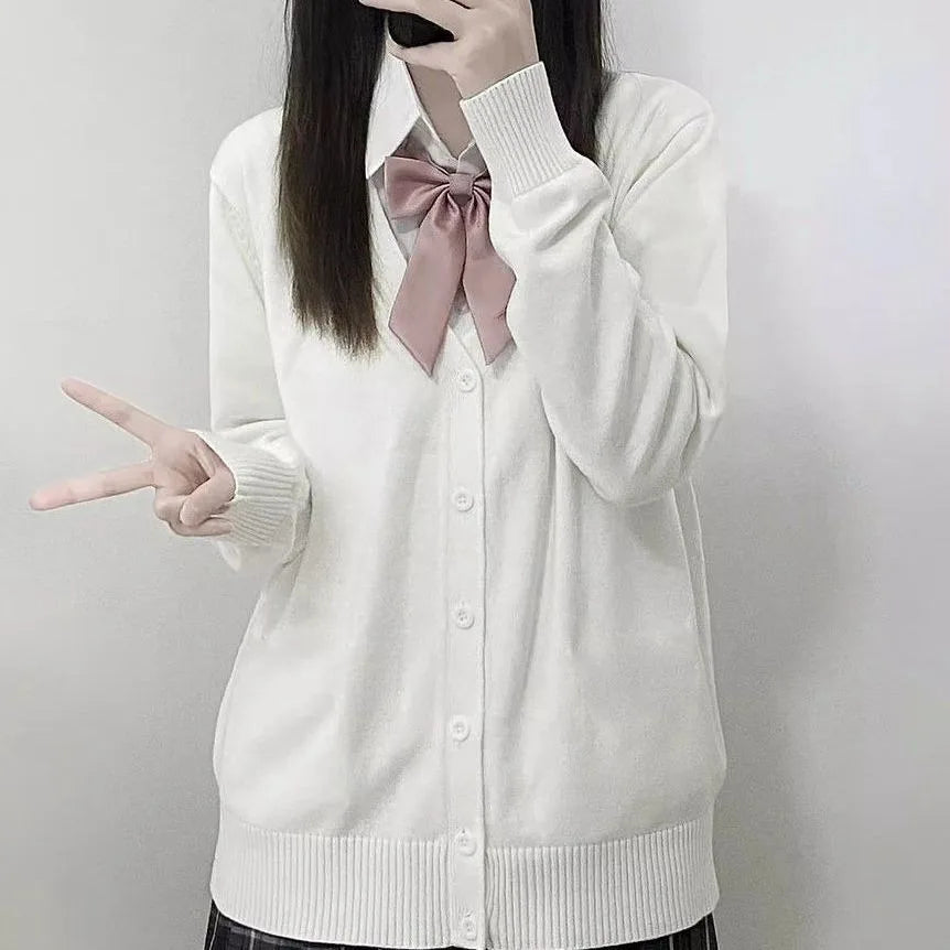 Classic V-Neck Knit Cardigan Bleasures™