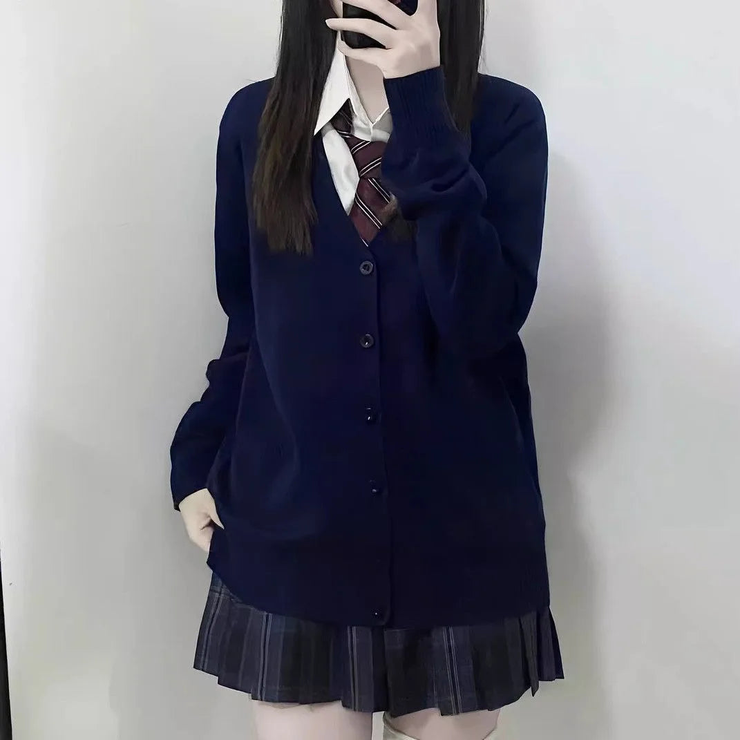 Classic V-Neck Knit Cardigan Bleasures™