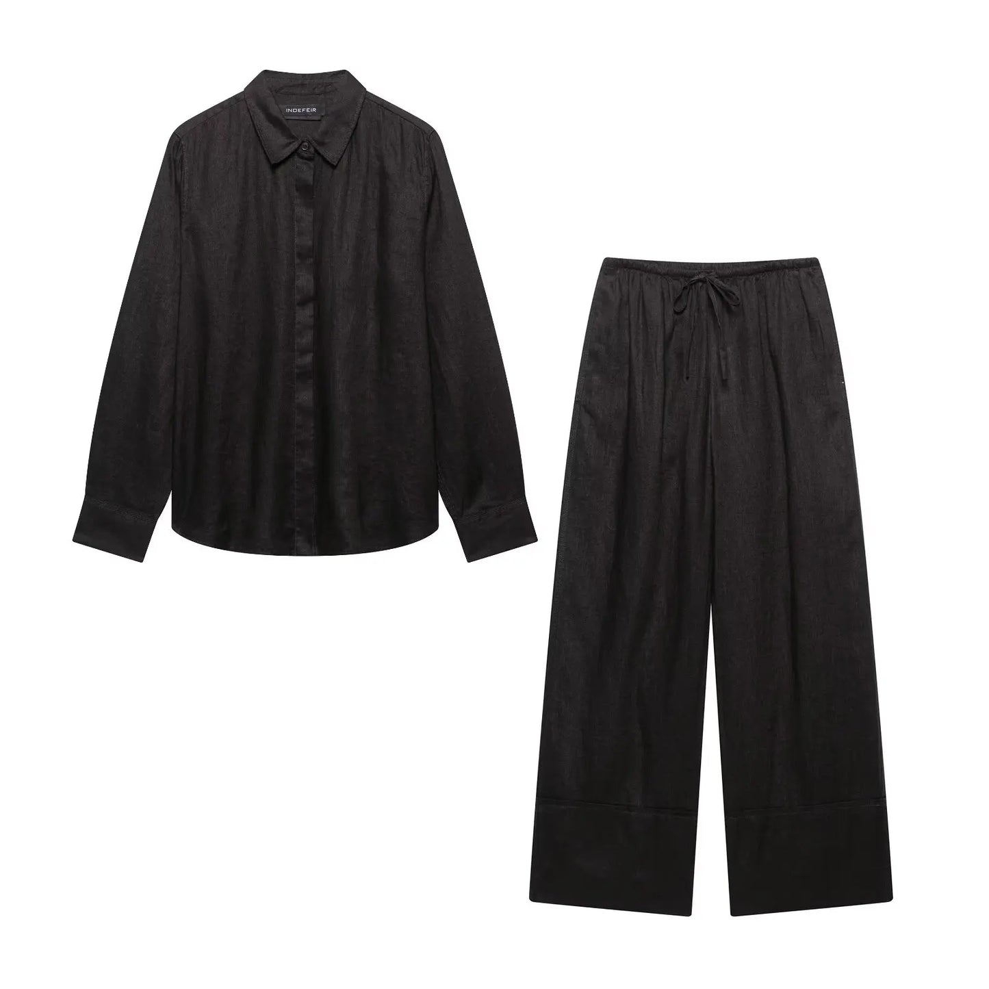 Fall Comfort Blouse & Trouser Set Bleasures™