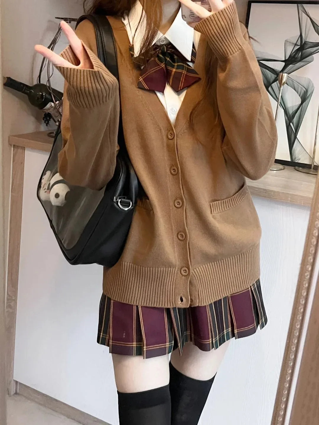 Classic V-Neck Knit Cardigan Bleasures™