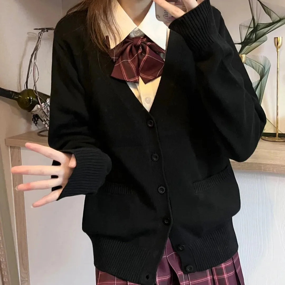 Classic V-Neck Knit Cardigan Bleasures™