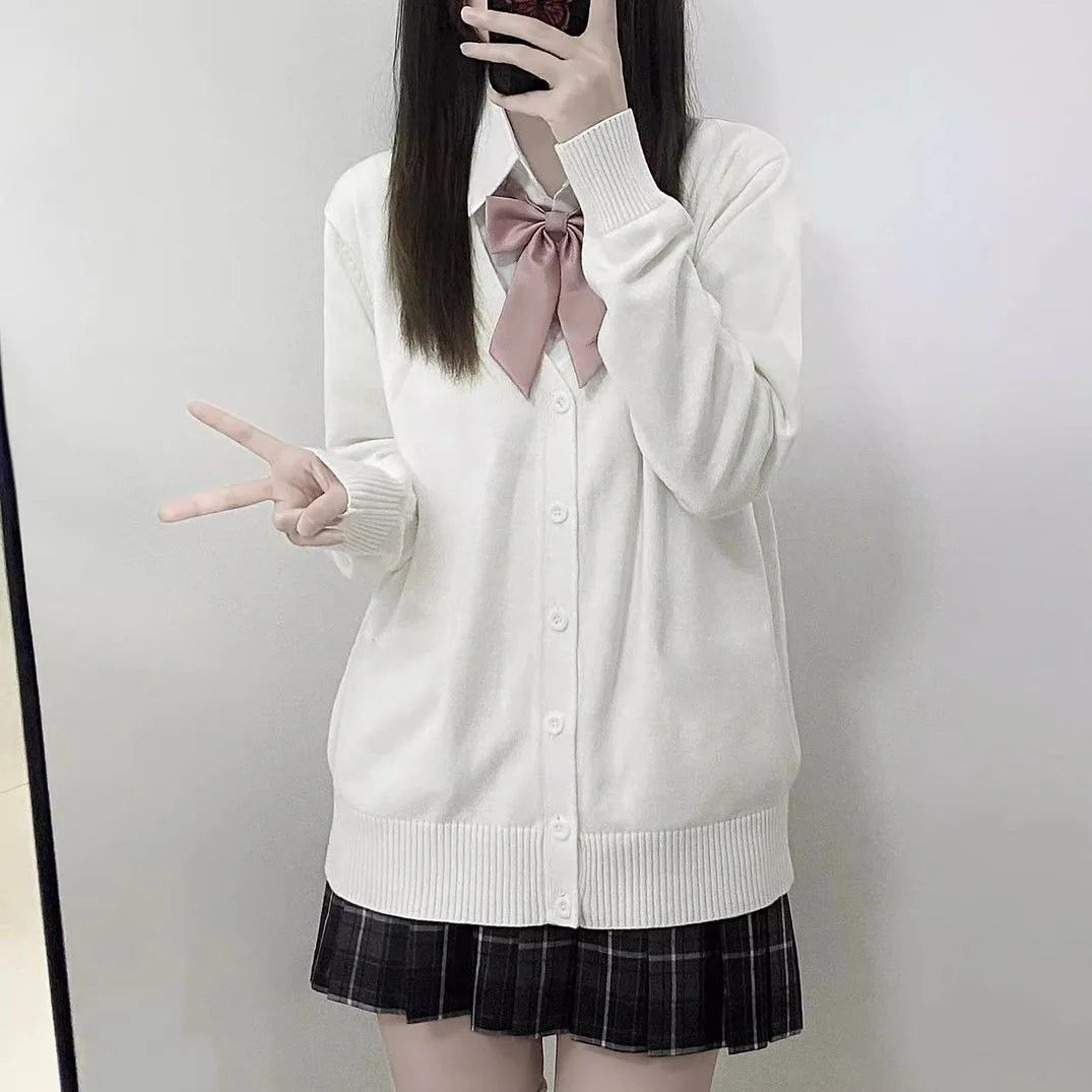 Classic V-Neck Knit Cardigan Bleasures™