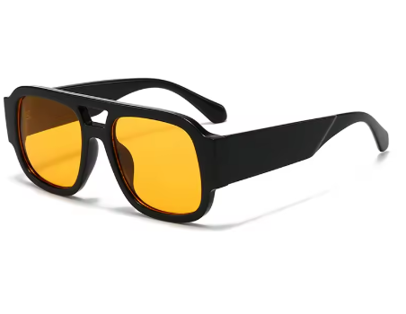 Double Bridges Square Sun Glasses
