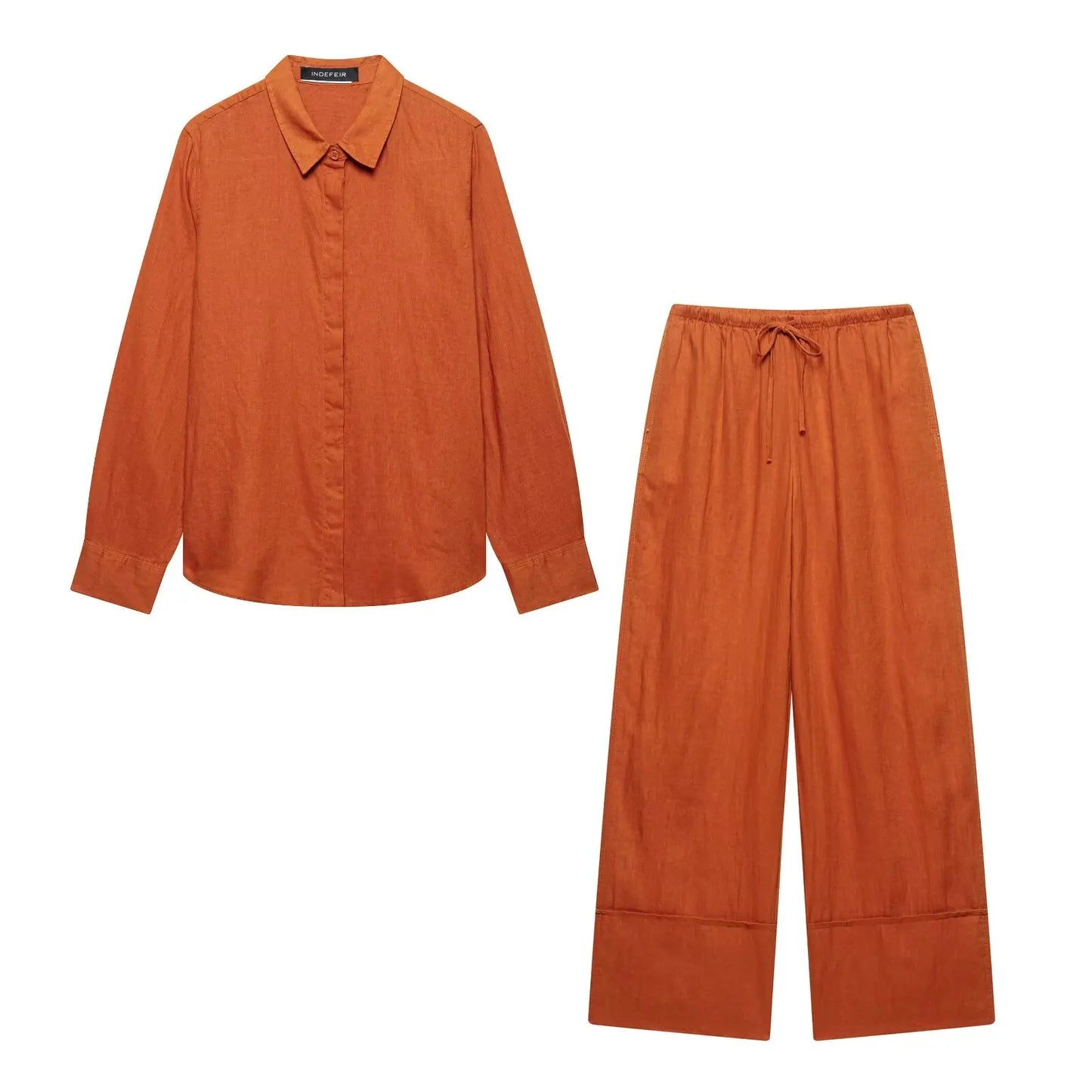 Fall Comfort Blouse & Trouser Set Bleasures™