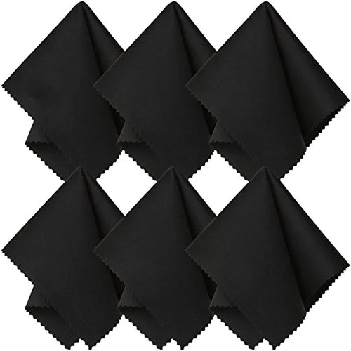 10Pc Ultra-Fine Fiber Eyeglass Cloth Sunglasses Lens Cleaning Cloth Double-Sided Velvet Instrument Cleaning Cloth Eyeglass Cloth