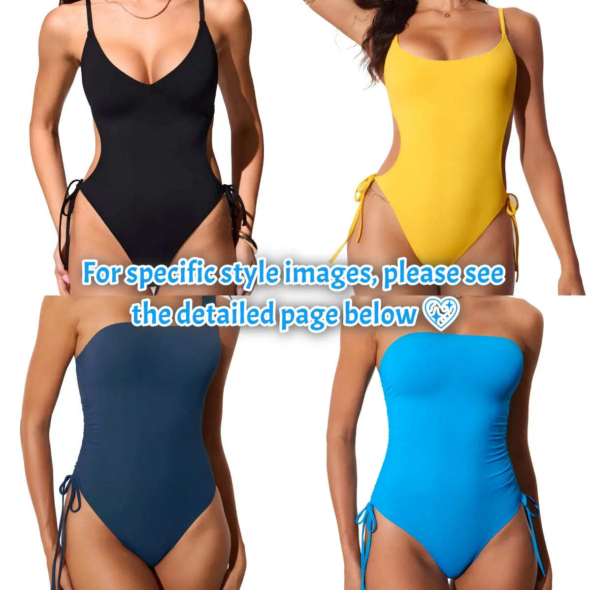 One Piece Swimsuit Strappy