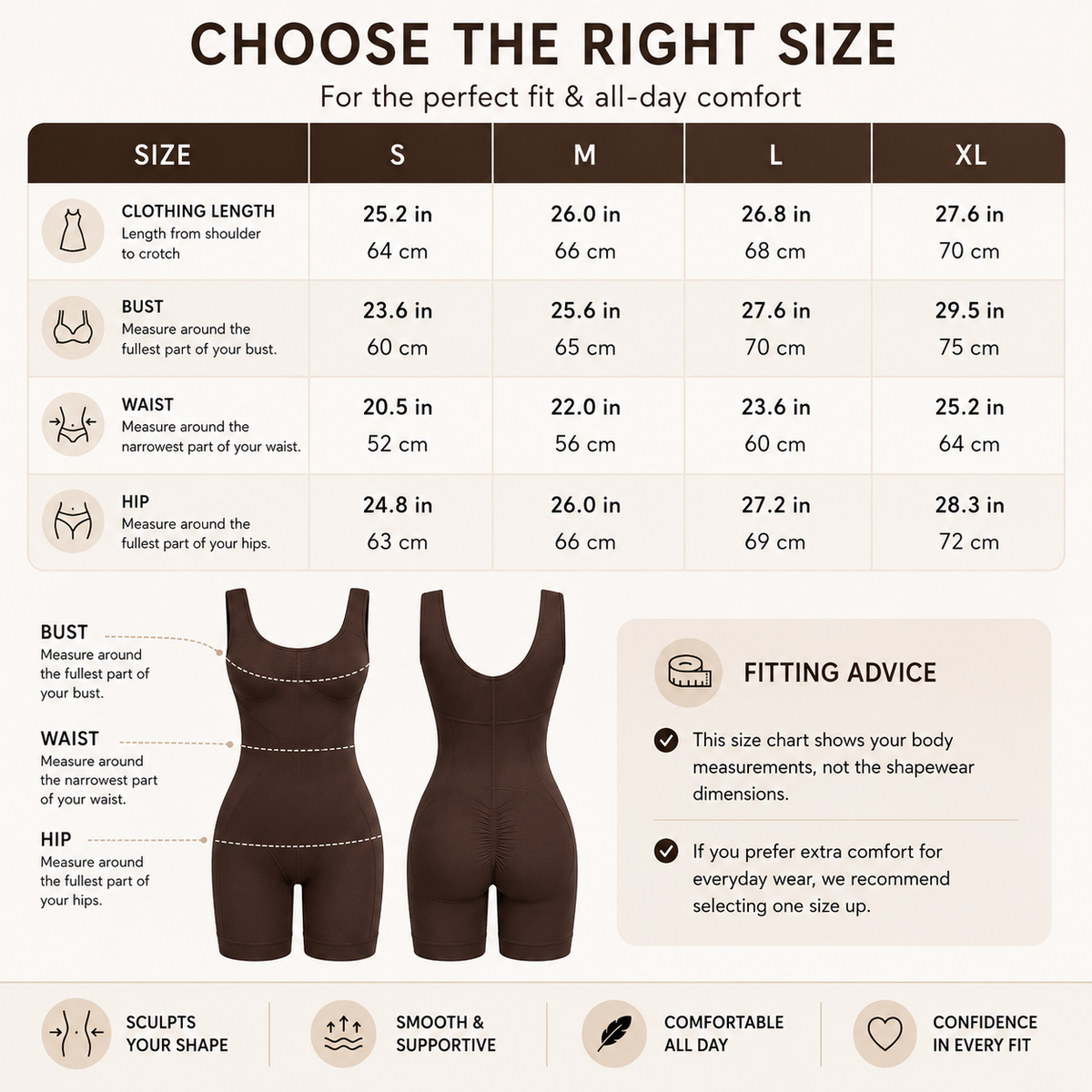 SculptCurve™ Open Back Butt Lifting Shapewear Bodysuit