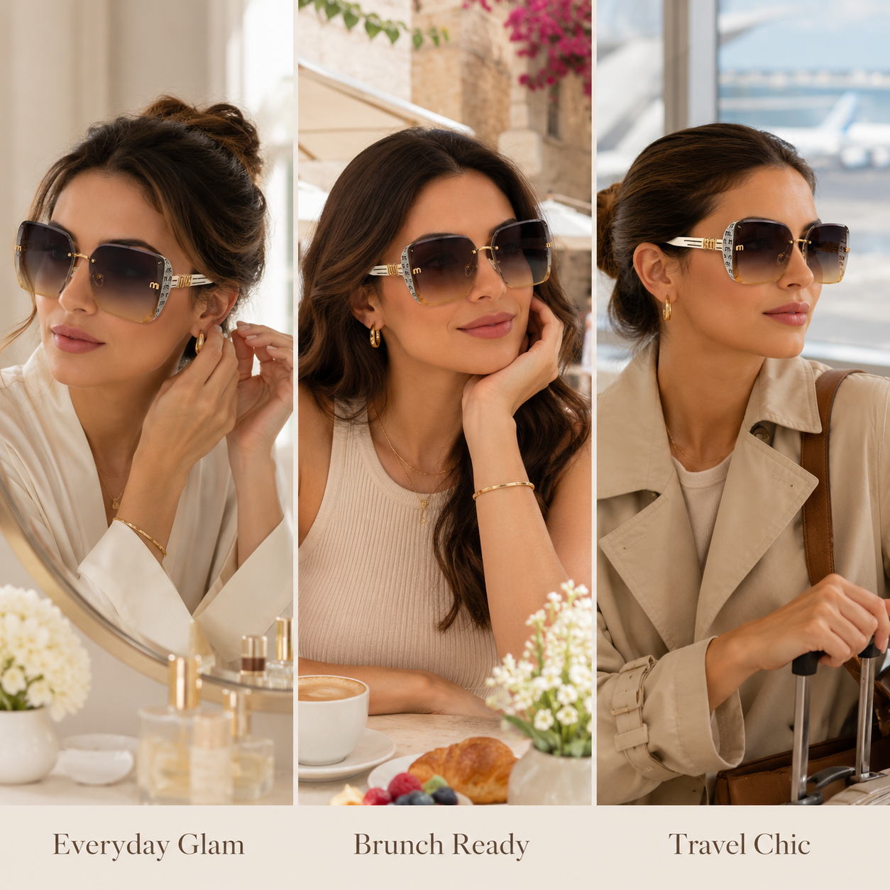 Luxury Square Sunglasses