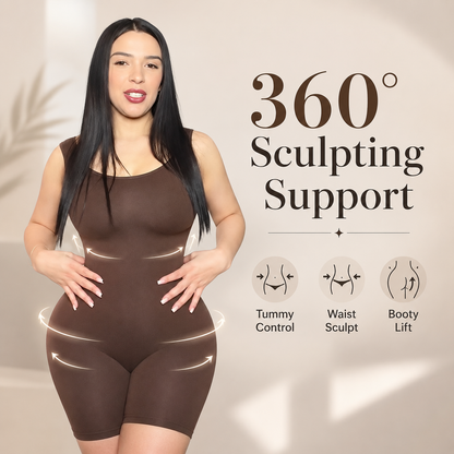 SculptCurve™ Open Back Butt Lifting Shapewear Bodysuit