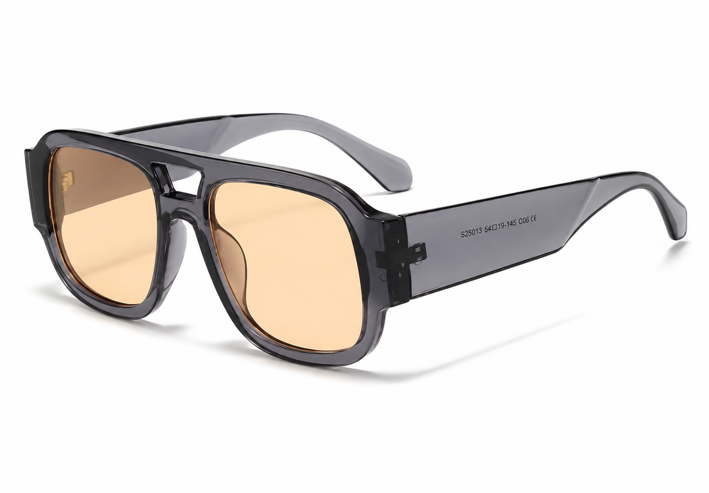 Double Bridges Square Sun Glasses