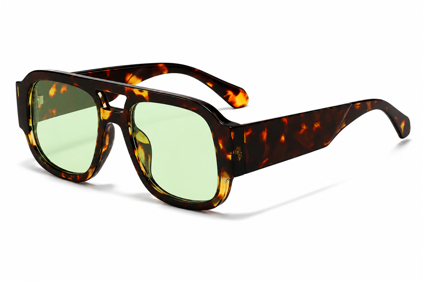 Double Bridges Square Sun Glasses