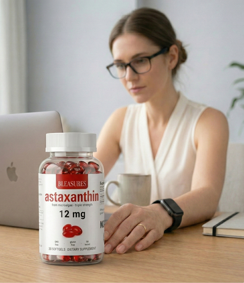 Screen Defense™ Astaxanthin 12mg 30 Day Office Reset | Bleasures