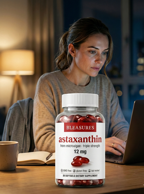 Screen Defense™ Astaxanthin 12mg 30 Day Office Reset | Bleasures