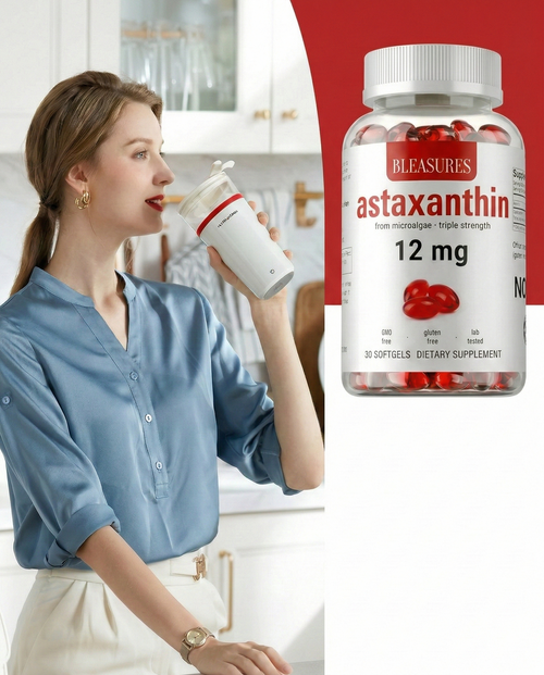 Screen Defense™ Astaxanthin 12mg 30 Day Office Reset | Bleasures