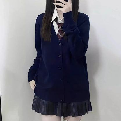 Classic V-Neck Knit Cardigan Bleasures™