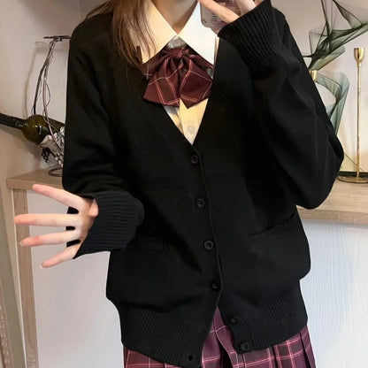Classic V-Neck Knit Cardigan Bleasures™
