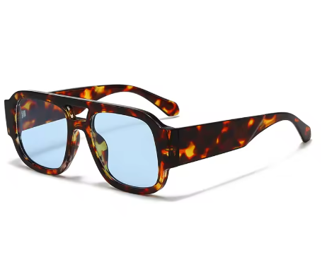 Double Bridges Square Sun Glasses