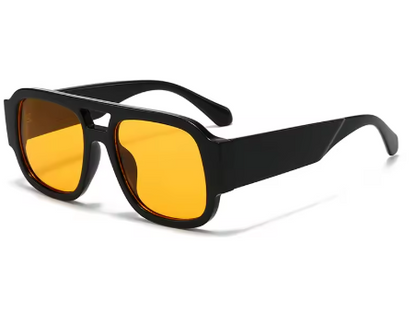 Double Bridges Square Sun Glasses