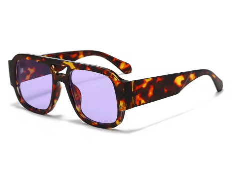 Double Bridges Square Sun Glasses