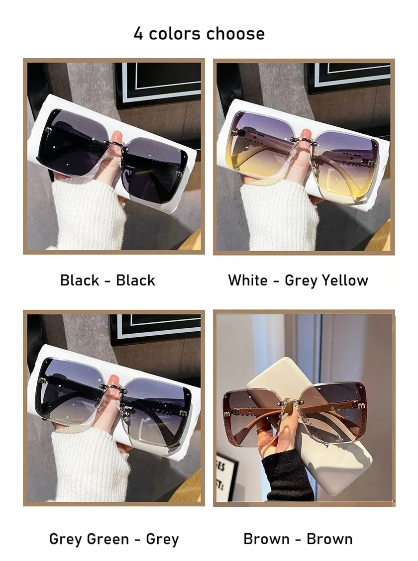 Luxury Square Sunglasses