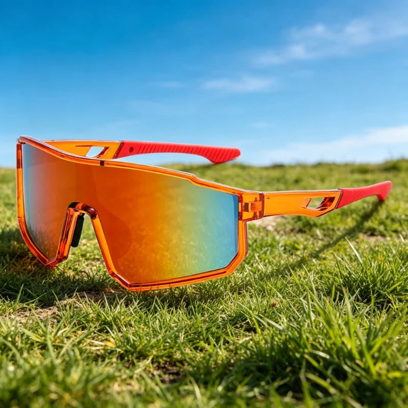 Outdoor Cycling Sunglasses Men Women Bicycle Windproof Sand Sports Goggles UV400 Bike Glasses