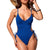 Waves Blue-1 / V-Neck  Double-Strap / XS