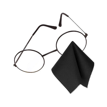 10Pc Ultra-Fine Fiber Eyeglass Cloth Sunglasses Lens Cleaning Cloth Double-Sided Velvet Instrument Cleaning Cloth Eyeglass Cloth