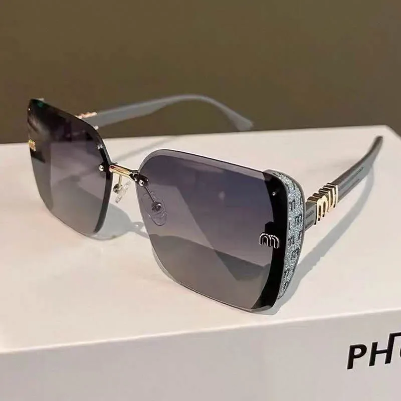 Luxury Designer Square Sunglasses Women High Quality Letters Sun Glasses Ladies Vintage Trendy Driving Eyewear Gafas De Sol
