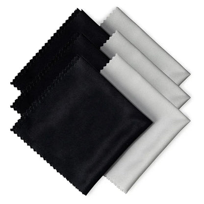 10Pc Ultra-Fine Fiber Eyeglass Cloth Sunglasses Lens Cleaning Cloth Double-Sided Velvet Instrument Cleaning Cloth Eyeglass Cloth
