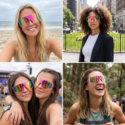 Shield Sport Sunglasses, Bold Coverage for Walks, Errands & Outdoor Days