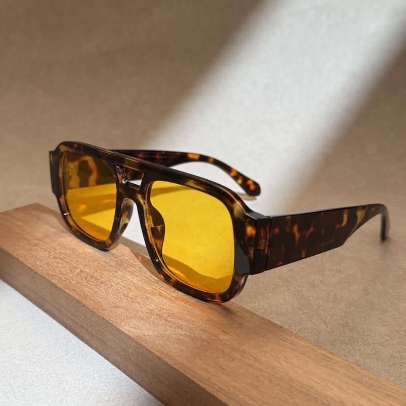 Double Bridges Square Sun Glasses