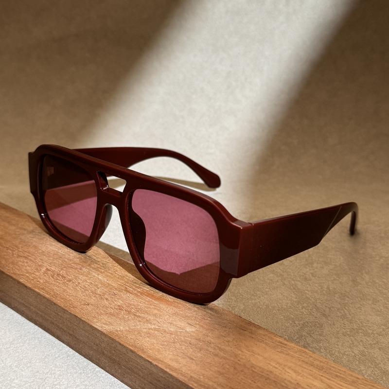 Double Bridges Square Sun Glasses