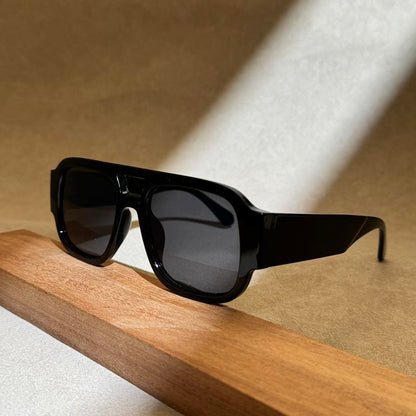 Double Bridges Square Sun Glasses