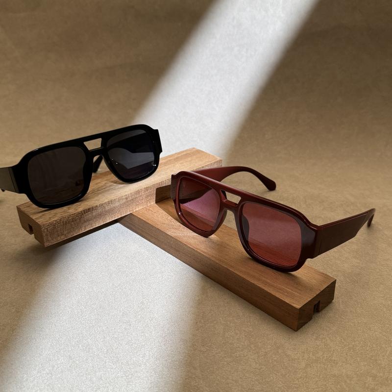 Double Bridges Square Sun Glasses