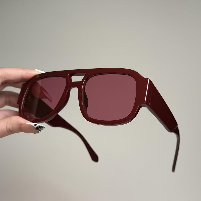 Double Bridges Square Sun Glasses