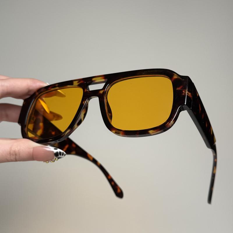 Double Bridges Square Sun Glasses